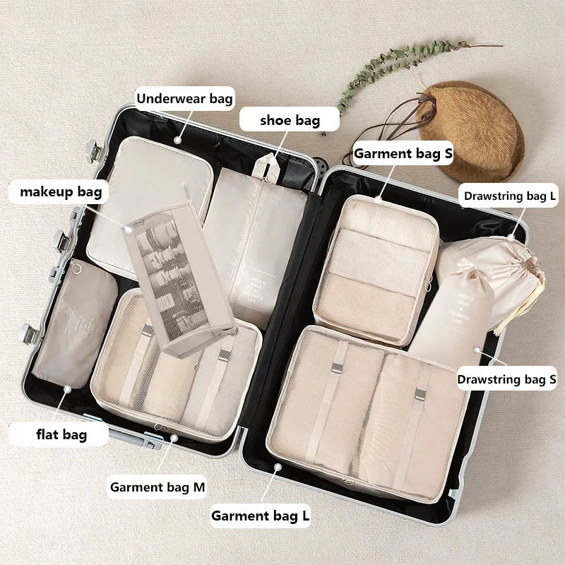 Travel Organizer Packing Cube Set