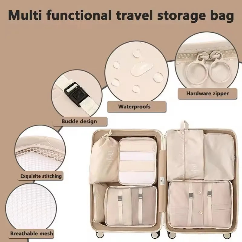 Travel Organizer Packing Cube Set