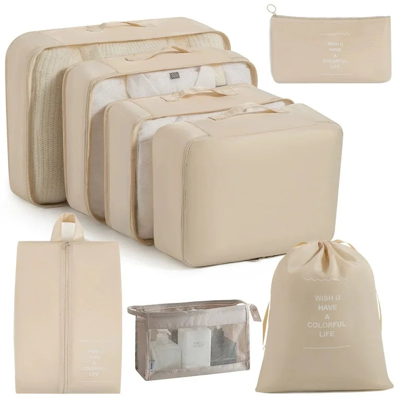 Travel Organizer Packing Cube Set